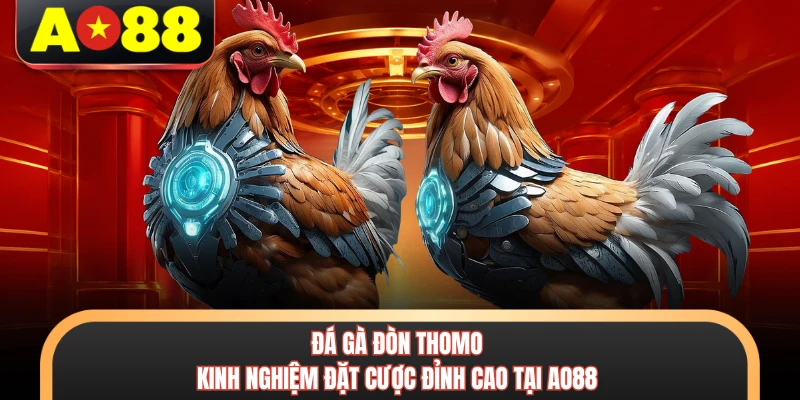 Đá Gà Đòn Thomo - Kinh Nghiệm Đặt Cược Đỉnh Cao Tại AO88 1 Đá Gà Đòn Thomo - Kinh Nghiệm Đặt Cược Đỉnh Cao Tại AO88